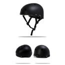 Children Skateboard Plum Helmets Bike Skating Protective Helmet (Black S) Newly