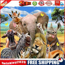 Painting By Numbers Kit DIY Happy Animals Canvas Oil Art Picture Home Decor