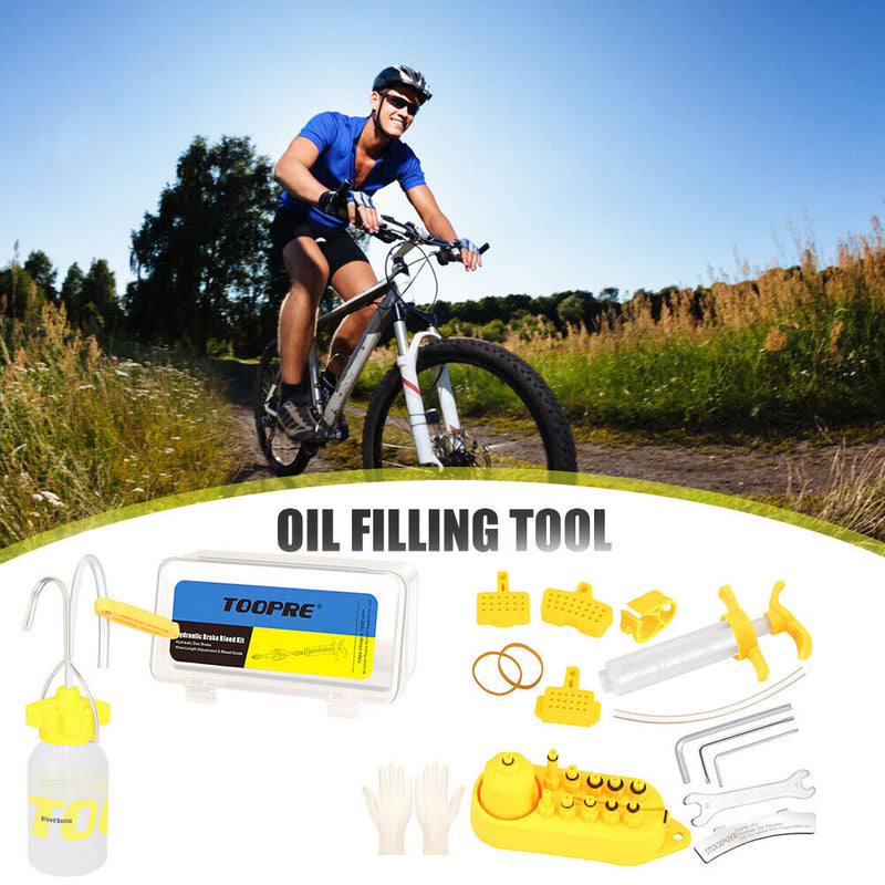 MTB Mountain Bike Hydraulic Disc Brake Oil Vent Kit Cycling Bike R