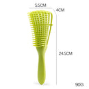 Detangling Hair Brush Massage Wet HairComb Detangler Hairbrush (Olive Green