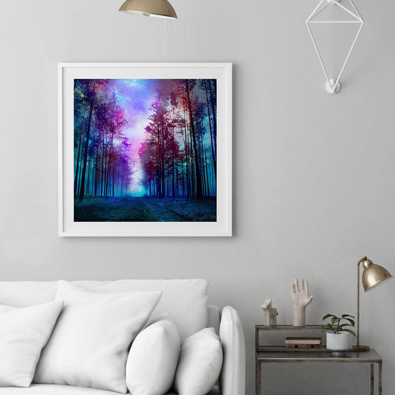 DIY Diamond Painting Kits Full Square Drill Starry Woods Home Decoration Gift