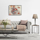 Painting By Numbers DIY Fish Leaf Canvas Oil Art Picture Home Wall Decor Kit
