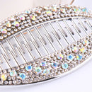 Accessories Fashion Ponytail Hairpin Headwear Crystal Hair Clip Banana Clip