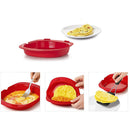 Microwave Oven Silicone Omelette Mold Kitchen Cooking Egg Roll Maker Cooker