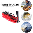 7cm 10g Fishing Lures Chatterbait Spinnerbait Artificial Wobbler Baits (4) Newly