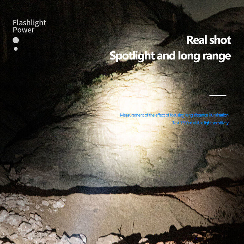 Waterproof Multi-Function Long-Range Lighting Portable Rechargeable Searchlight