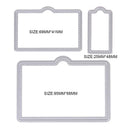 3pcs Metal Steel Cutting Dies for DIY Frame Scrapbooking Stencil Paper Card