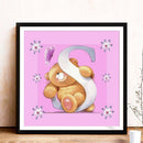 Diamond Painting Cartoon Bear 5D DIY Full Drill Round Rhinestone (B1072) Newly