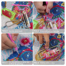 DIY Diamond Painting Roller Acrylic Printing Glue Stick 5d Diamond Rolling To
