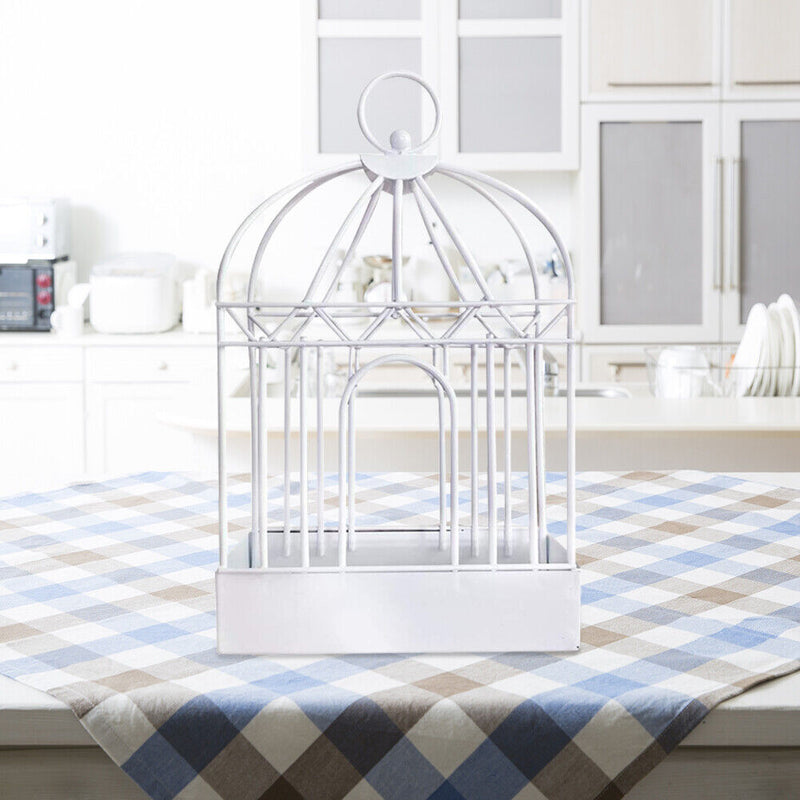 Innovative Bird Cage Mosquito Coil Rack Plate Repellent Incense Rack White Newly
