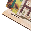 Decoration Double-sided Festive Wooden Sign Christmas Theme Home Decor