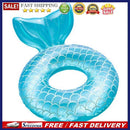Inflatable Swimming Ring Adults Floating Swimming Circle (Blue Green 110)