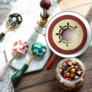 Retro Wax Seal Melting Furnace Sealing Wax Stove Pot Beads Stick Heater (C)