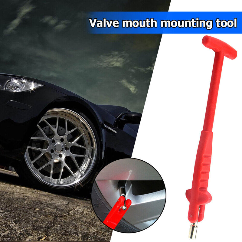 Car Tire Valve Stem Puller Tool Auto Motorcycle Tyre Repair Tools (Red) Newly