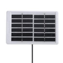 6V 1.2W Solar Panel Polycrystalline DC Interface Plug Cell Battery Charger Newly