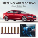 6pcs/lot Burnt Titanium Car Steering Wheel Bolts Hex Head Bolts (M5x20mm) Newly