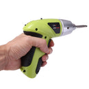 3.6V Electric Screwdriver Lithium Cordless Drill Rotary Power Tool (Green)