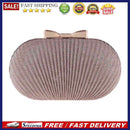 Fashion Evening Clutch Bag Women Pleated Bridal Banquet Wedding Party Handbags