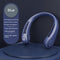 Mini Neck Fan USB Rechargeable Bladeless Fan Neck Air Conditioner (Blue)