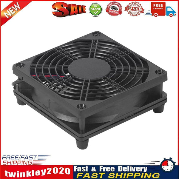 TV Set Top Box Router Cooling Fan USB 5V Heat Dissipation Cooler Radiator Newly
