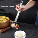 Colander Soup Oil Separation Grease Colander Filter 304 Stainless Steel Spoon