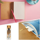 2pcs Animal 2-Strand 14CT Counted Cross Stitch Bookmarks (Dog- XJL013)