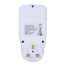 1*UK Plug Electricity Power Consumption Meter Energy Monitor Watt Kwh Analyzer~