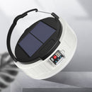 LED Camping Hanging Lights 3 Gears Waterproof Solar BBQ Hiking Tent Flashlight