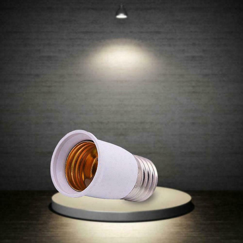 1xE27 to E27 Converter Extension Adapter Socket LED 7T6T Bulb Base b Lamp R2K5