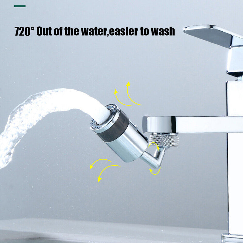 720 Degree Rotating Filter Faucet Head Sink Anti Splash Tap Nozzle (M24) Newly