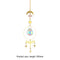 #A Crystal Wind Chime Prism Catchers Hanging Ornament Curtain Home Garden Pendan