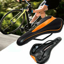 Orange Comfort Road MTB Hollow Bicycle Seat MTB Cushion Pad Soft Bike Saddle