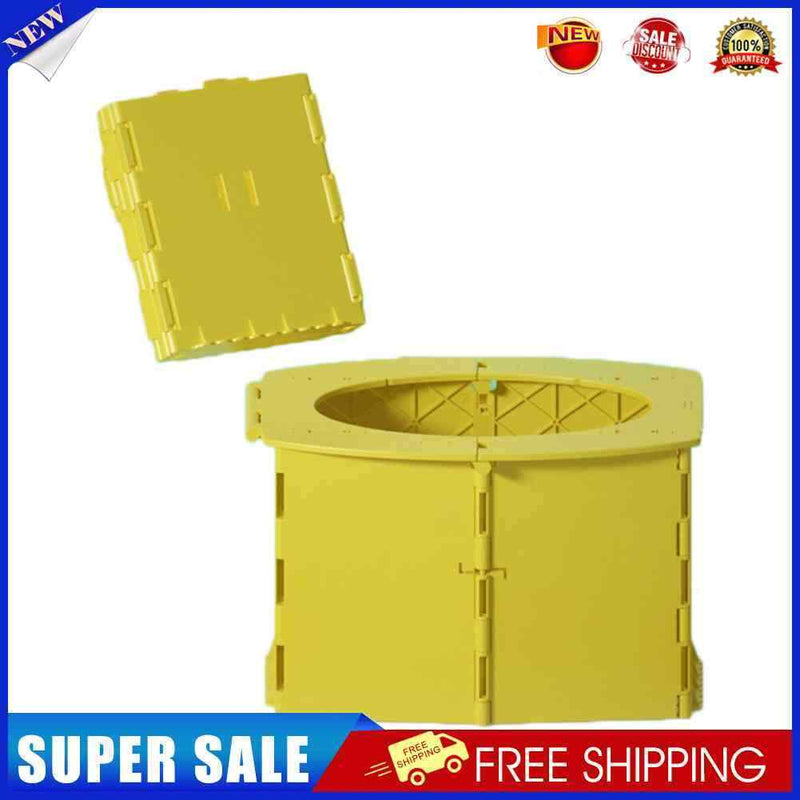 Folding Toilet Outdoor Commode Urine Bag Travel Emergency Potties for Child