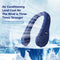 #A Electric Lazy Cooling Hanging Fan Travel Office Leafless Personal Wearable Fa