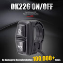 Light Horn Turn Switch Button For Mountain Bicycle E-Bike Electric Scootern.