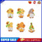 6pcs 5D Diamond Painting Stickers Kit DIY Cartoon Mosaic Phone Decor (S7)