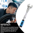 10"" 5 in 1 Ratchet 180 Degrees Adjustable Wrench Torque Tensioner Repair Tools