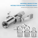 NPTI/8 10000PSI Grease Tools Couplers Heavy-Duty Quick Release Double Handle