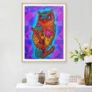 5D Part Special Shaped Drill Diamond Painting Kit Eagle Animal Decor Adults
