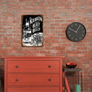 Home Weatherproof Retro Drinks Sign Iron Painting Wall Drawing Templates