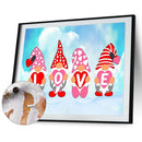 50x40cm DIY Gnome Oil Paint By Numbers Wall Home Living Room Bedroom Decoration