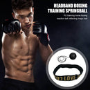Boxing Reflex Speed Training PU Punch Ball Elastic Headband Set for Boxer