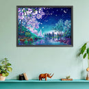 Cross Stitch Canvas Embroidery Kits DIY Romantic Sky Handmade Needlework 11CT