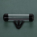 Black Waterproof Motorcycle Motorbike Tube Tax Disc Cylindrical Holder Newly