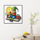 Full Round Drill Mosaic Poster 5D DIY Cartoon Old Man Wall Diamond Painting