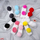 Fleece Soft Makeup Hair Band Hair Accessories Elastic Headband Shower Head Wrap