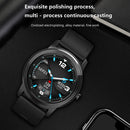 S669 Waterproof Touch Screen Heart Rate Monitor Sports Smart Watch (Black)