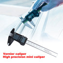 100/150mm Electronic Digital Vernier Caliper Full Screen Plastic Measuring To