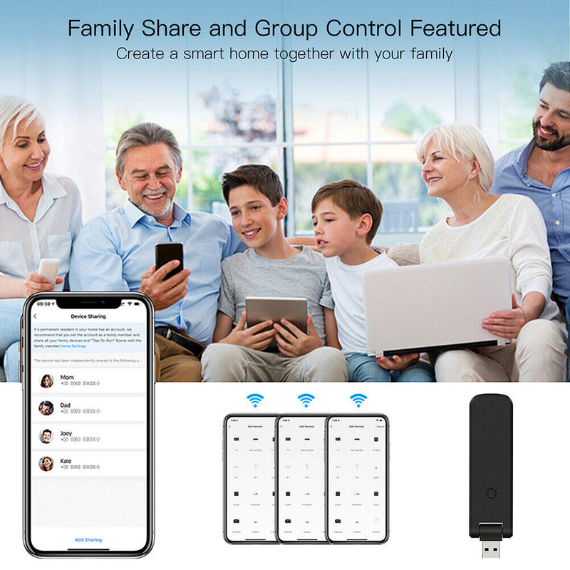 Tuya Infrared WiFi Remote Controller Air Conditioner Smart Home Work Assistant