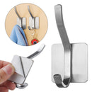 Stainless Steel Hat Bag Storage Rack Coat Hanger Towel Holder Robe Hooks